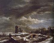 Winter Landscape Jacob van Ruisdael